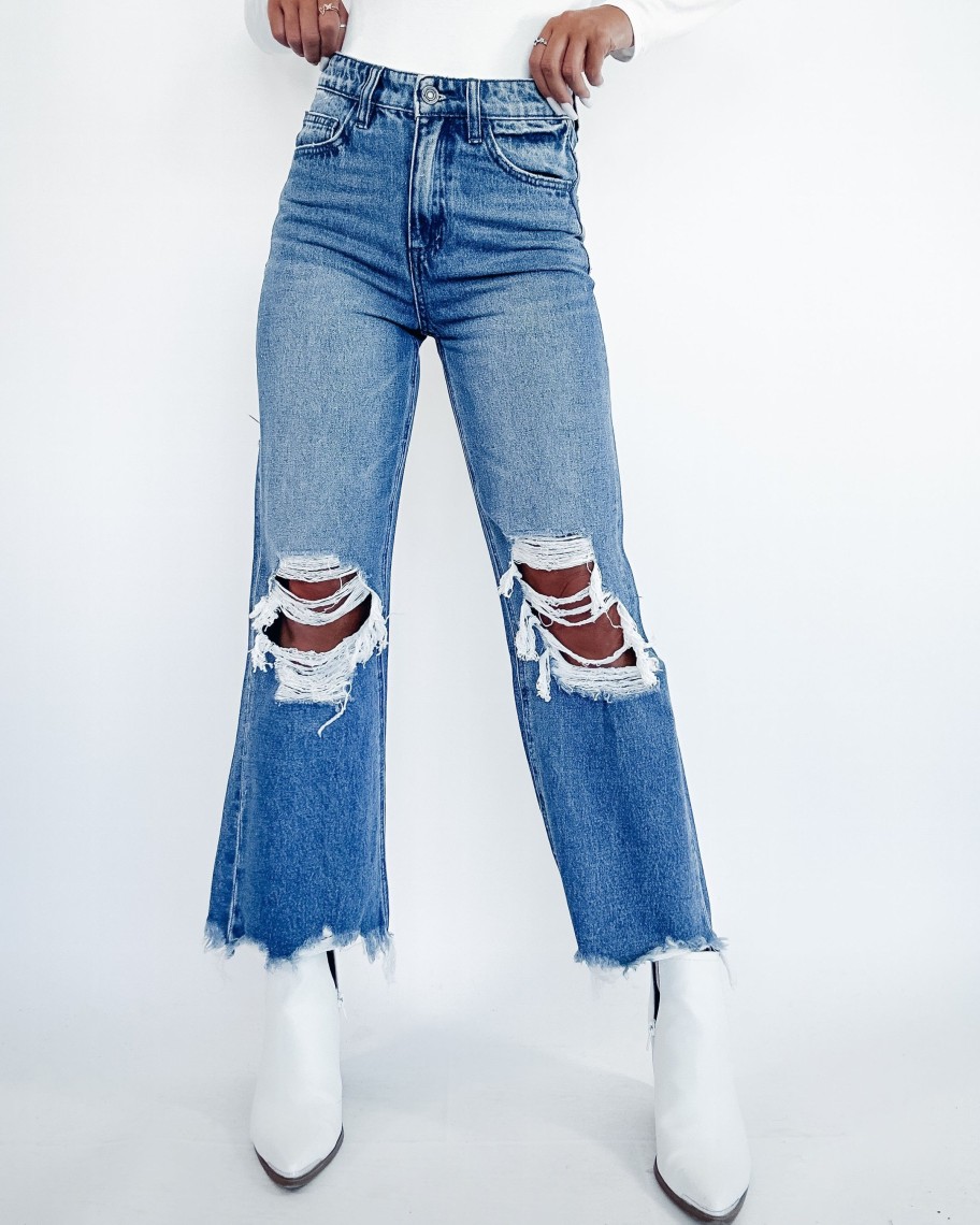 Sadie Super Flare Jeans - Medium